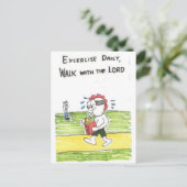 ポストカード – おもしろい教会シンボルや象徴 (スタンド正面)