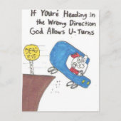 ポストカード – おもしろい教会シンボルや象徴 (正面)