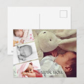 ポストカード - お祝いへの感謝の写真 (正面/裏面)