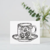 ポストカード – お茶の時間 (スタンド正面)