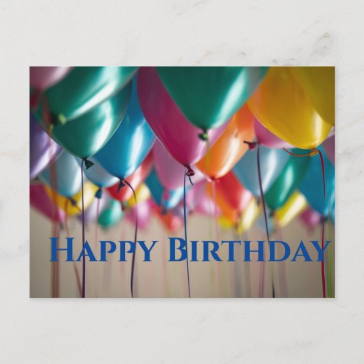 ポストカード お誕生日おめでとう 特別 (正面)