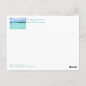 ポストカード/ "それはタークス&カイコスだ。..息をしろ!」 ポストカード (裏面)