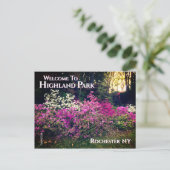 ポストカード – ようこそハイランドパークロチェスターNY (スタンド正面)