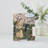 ポストカード:アリルの月 – Avril ポストカード (スタンド正面)