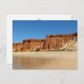 ポストカード – アルガルヴポルトガル – プライアデファレーシア (正面/裏面)