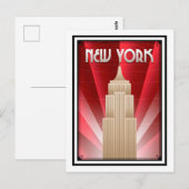 ポストカード - アートデコ 1920-30年代 (正面/裏面)