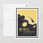 ポストカード - アールデコ調デザイン博物館展 (正面/裏面)