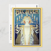 ポストカード:アールヌーボー – プリバットリヴェモン ポストカード (正面/裏面)