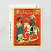 ポストカード：アールヌーボー- by F. Fernel ポストカード (正面/裏面)