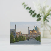 ポストカード - イマーム(シャー)モスク, エスファハーン, イラン (スタンド正面)