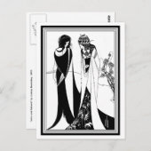 ポストカード：イラストレーションbyオーブリー・ベアズリー ポストカード (正面/裏面)