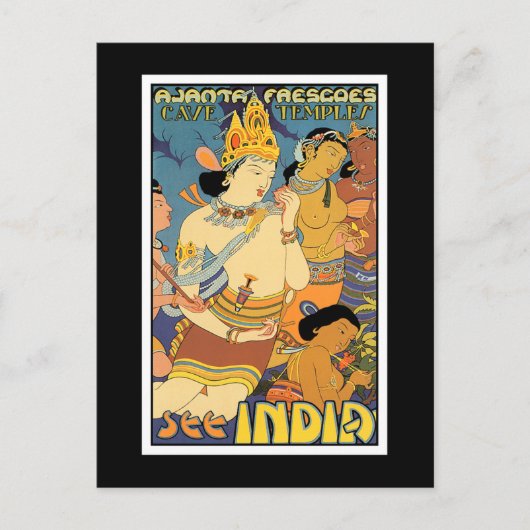 ポストカード: 「インド」を参照 ポストカード (正面)