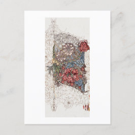 ポストカード：ウィリアム・モリス：ハニーサックル: 1874 ポストカード