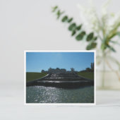 ポストカード - ウィーン上ベルヴェデーレと噴水 (スタンド正面)