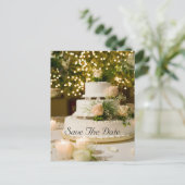 ポストカード - ウェディングケーキ (スタンド正面)