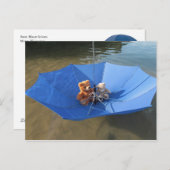 ポストカード - ウォータータクシー (正面/裏面)