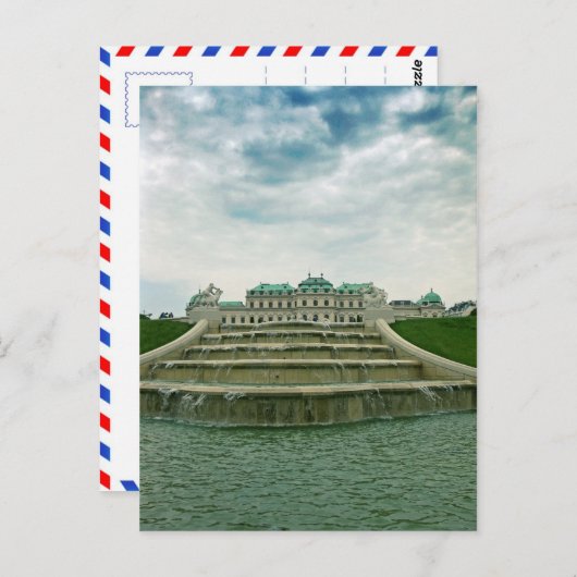 ポストカード「ウォーターフォール市」 ポストカード (正面/裏面)