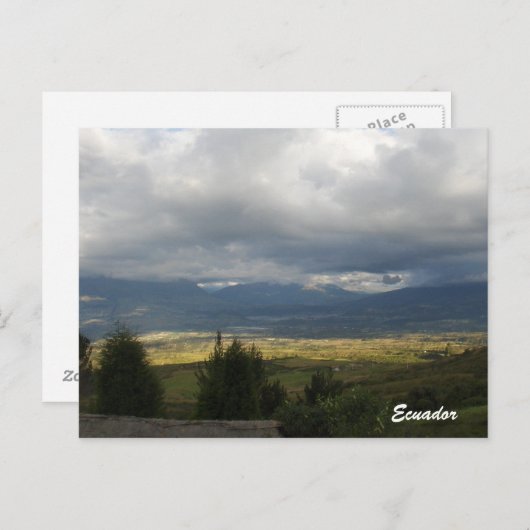 ポストカード エクアドル (正面/裏面)