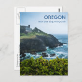 ポストカード: オッター・クレストの家（縦） ポストカード (正面/裏面)