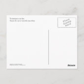 ポストカード: オッター・クレストの家（縦） ポストカード (裏面)