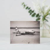 ポストカード「オーストリア航空」 ポストカード (スタンド正面)