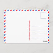 ポストカード「オーストリア航空」 ポストカード (裏面)