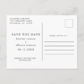 ポストカード |カレンダー日付の保存 (裏面)