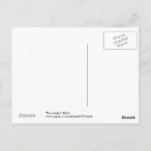 ポストカード：カンザス州ロントンからのご挨拶！ ポストカード (裏面)