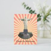 ポストカード：キリスト・ザ・リデーマー像 ポストカード (スタンド正面)