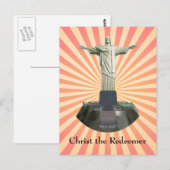 ポストカード：キリスト・ザ・リデーマー像 ポストカード (正面/裏面)