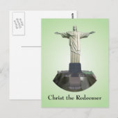 ポストカード：キリスト・ザ・リデーマー像 ポストカード (正面/裏面)