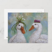 ポストカード – キングとクイーン (正面/裏面)