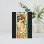 ポストカード-クラシック/ヴィンテージ-アルフォンス・ミュシャ 66 ポストカード (スタンド正面)