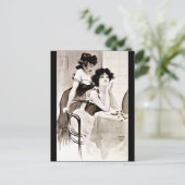 ポストカード-クラシック/ヴィンテージ-ラファエル・キルヒナー 37 ポストカード (スタンド正面)