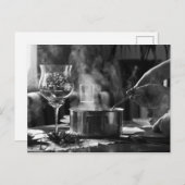 ポストカード「クリスマスのスープ」 シーズンポストカード (正面/裏面)