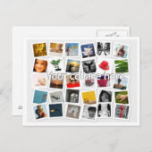 ポストカード コラージュ (正面/裏面)