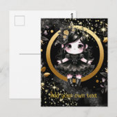 ポストカード |ゴシック女子かわいいチビ（小さくかわいく書いた感じ）かわいいカスタム (正面/裏面)