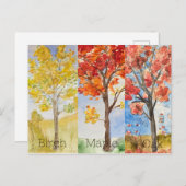 ポストカード、サイズ：標準はがき、紙：マット、 ポストカード (正面/裏面)