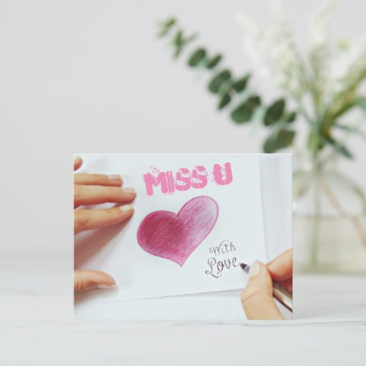 ポストカード、サイズ:標準はがき、紙: Semi-Gl ポストカード (スタンド正面)