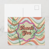 ポストカード, サイズ: 標準ポストカード, ありがとうございます ポストカード (正面/裏面)