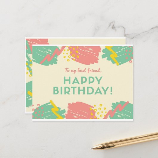 ポストカード サイズ: 標準, 3.5"\nサイズ: 標準ポストカード\nあなただけのバケーションに (正面/裏面インサイチュ)