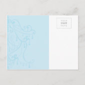 ポストカード::シャンデリアを移動する 案内ポストカード (裏面)