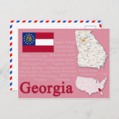 ポストカード「ジョージア」 ポストカード (正面/裏面)