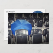 ポストカード - スタジアムにて (正面/裏面)