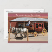 ポストカード:スタージコーチライド#1 ポストカード (正面/裏面)