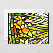 ポストカード-ステンドグラス-ルイ・ティファニー 7 ポストカード (正面/裏面)