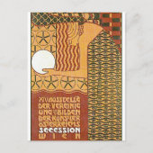 ポストカード：セセッション美術 – 第14回ウィーン展， 1902 ポストカード (正面)