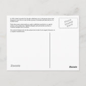 ポストカード：ゼルニケ多項式Z(8,4)ホワイトバック ポストカード (裏面)