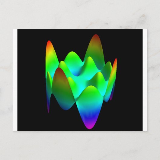 ポストカード：ゼルニケ多項式Z(8,4)ホワイトバック ポストカード (正面)