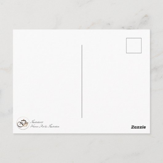 ポストカード – ゾンビクレイグ (裏面)